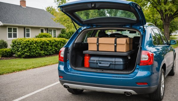 Wie man ein Auto richtig belädt und sichert